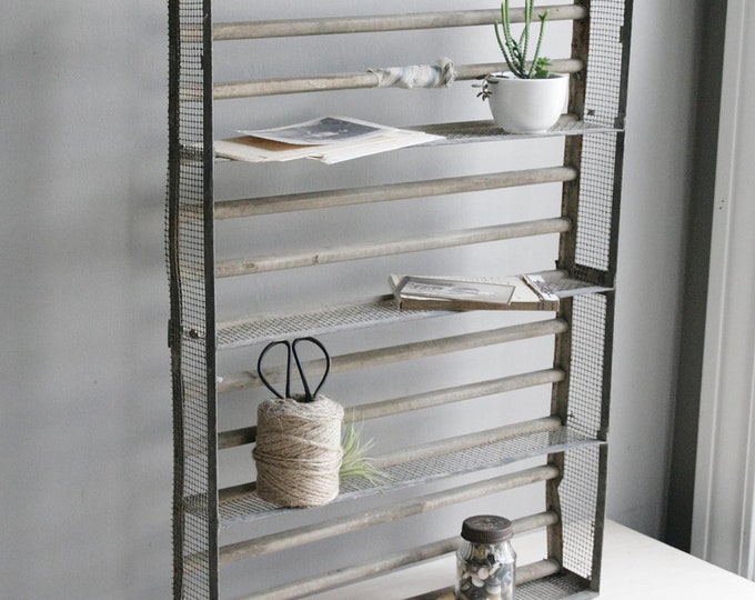 Industrial Shelf / Display Box Etsy