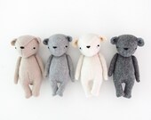 the dear ones | bear softie (made to order)
