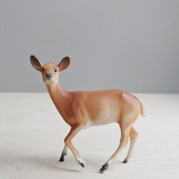 vintage celluloid deer figure