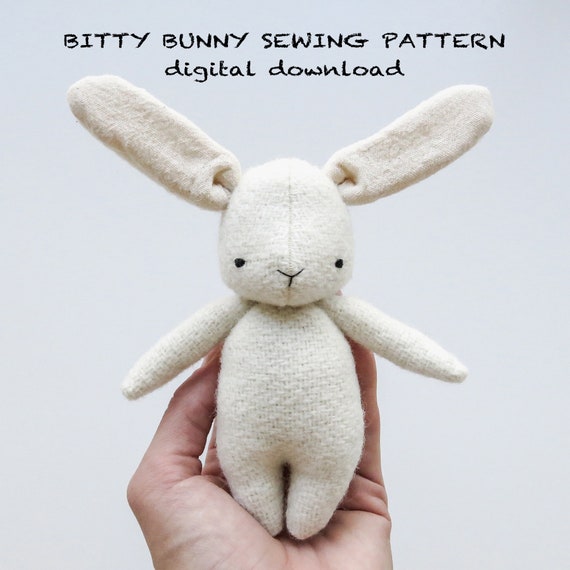 10+ Free Bunny Softie Sewing Patterns Free Bunny Sewing Pattern