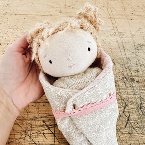 little pip cloth doll and snuggle blanket image 2