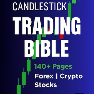 Candlestick Trading Bible | Learn Candlestick Patterns for Forex, Stocks, Crypto | Day Trading eBook | Digital Download