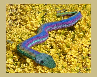 knitting pattern - Slithering Snake