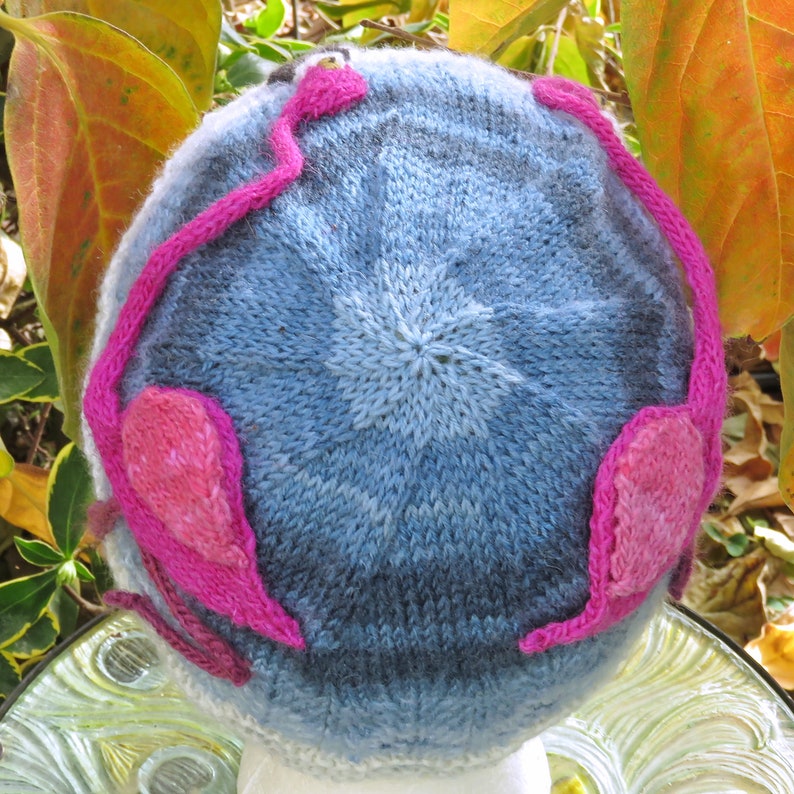 knitting pattern Flamingos by the Shore Beanie image 4