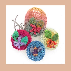 Knitting Pattern - Ballerina Hair Bun Snood