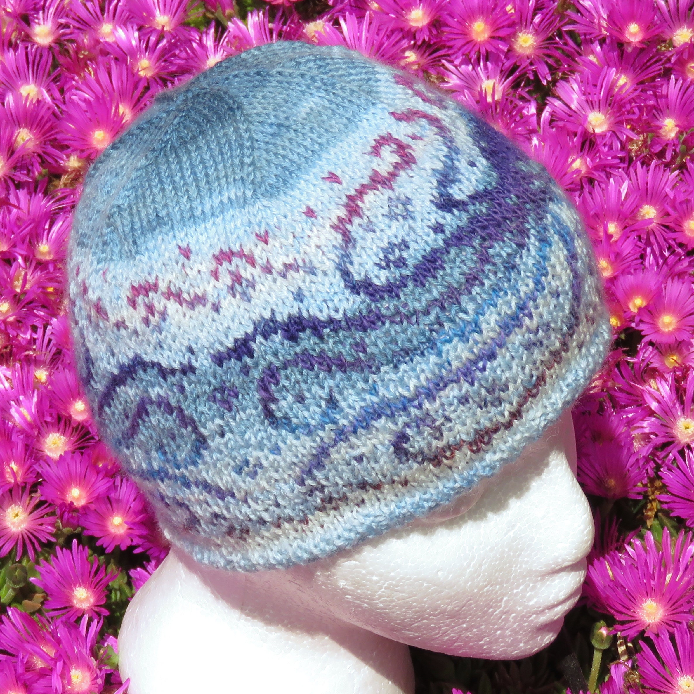 Knitting pattern for Colorwork Octopus Hat Etsy