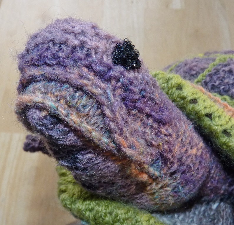 Turtle knitting pattern Tenacious Turtle