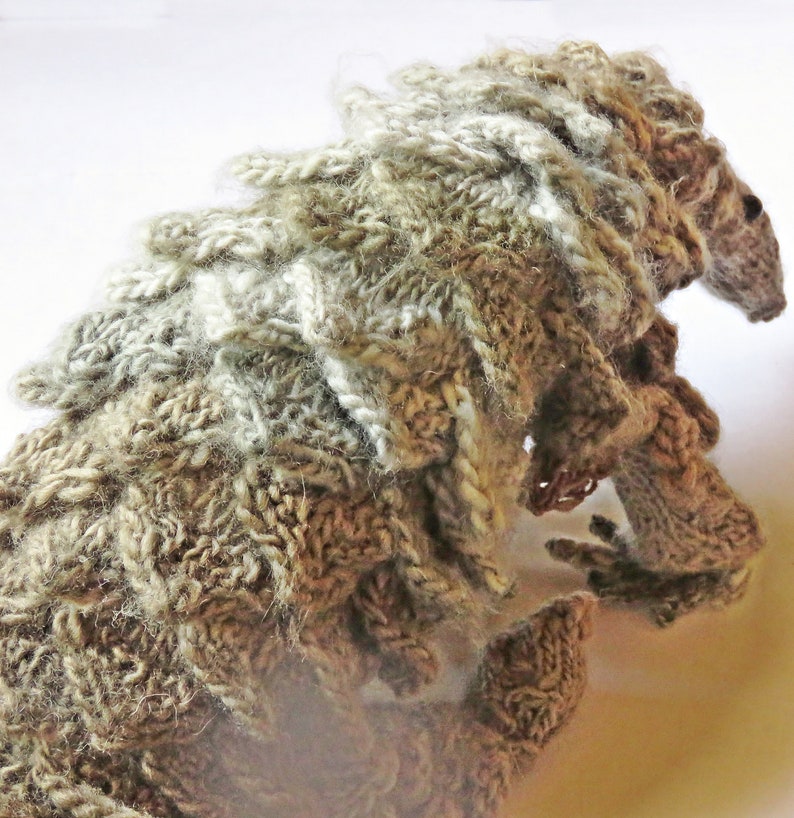 Knitting Pattern Persecuted Pangolin image 4