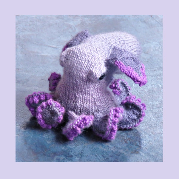 knitting pattern - Deep Sea Dumbo Octopus