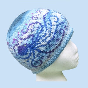 Knitting pattern - Stranded Octopus Beanie