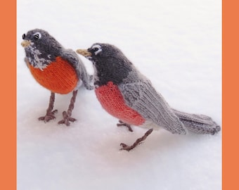 Knitting Pattern - Rockin' Robins