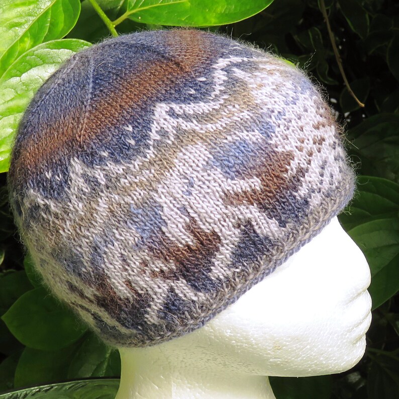 Knitting Pattern - Stranded Bigfoot Beanie image 8