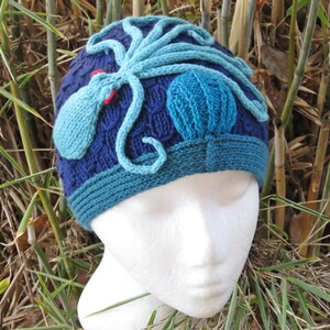 knitting pattern Octopus in the Shallows Beanie image 4