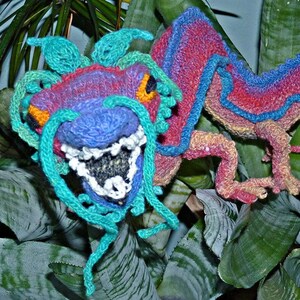 Knitting Pattern Charming Chinese Dragon image 5