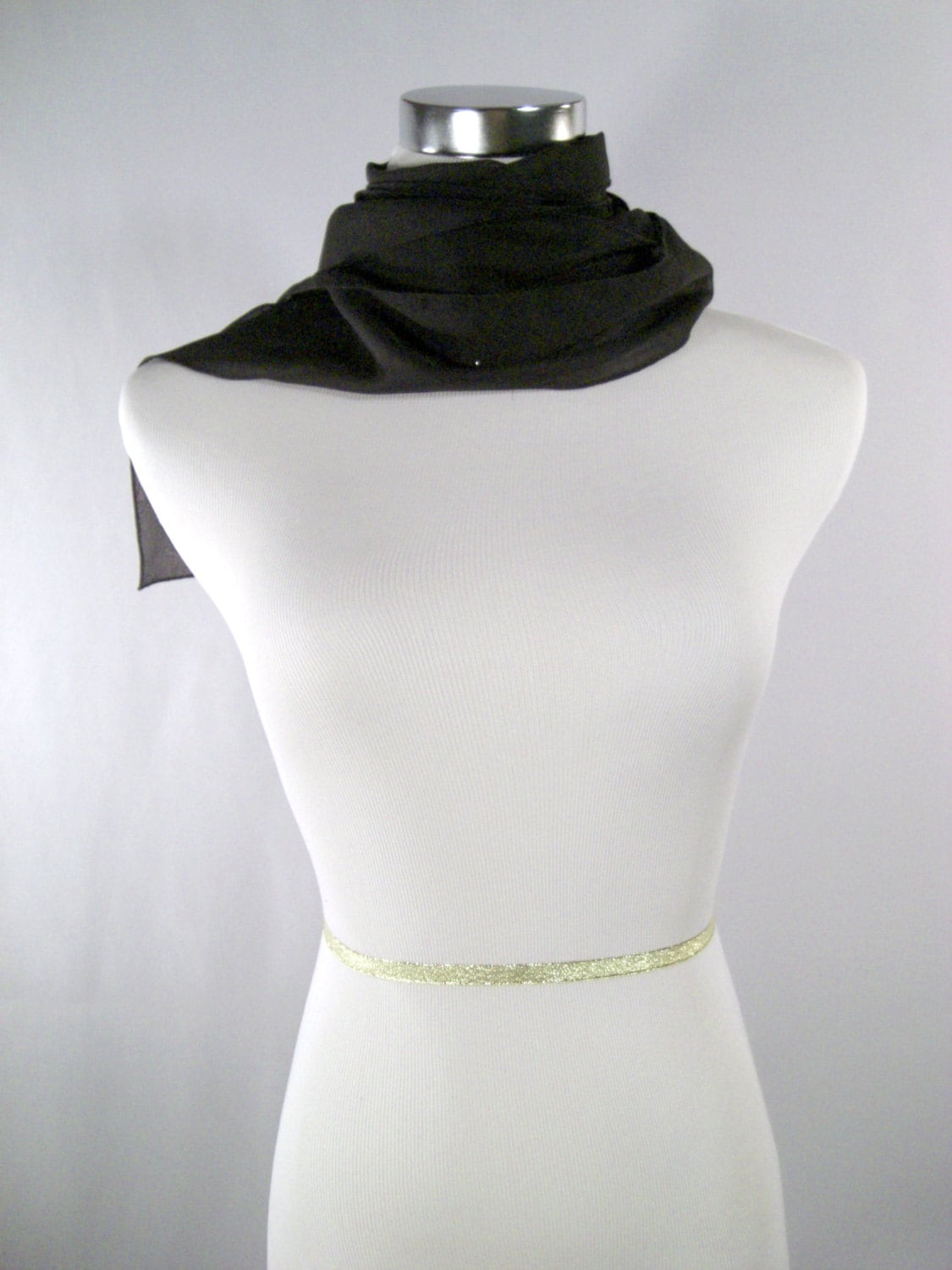 white christmas dresses Chiffon Chiavari Chair Sash main image 0