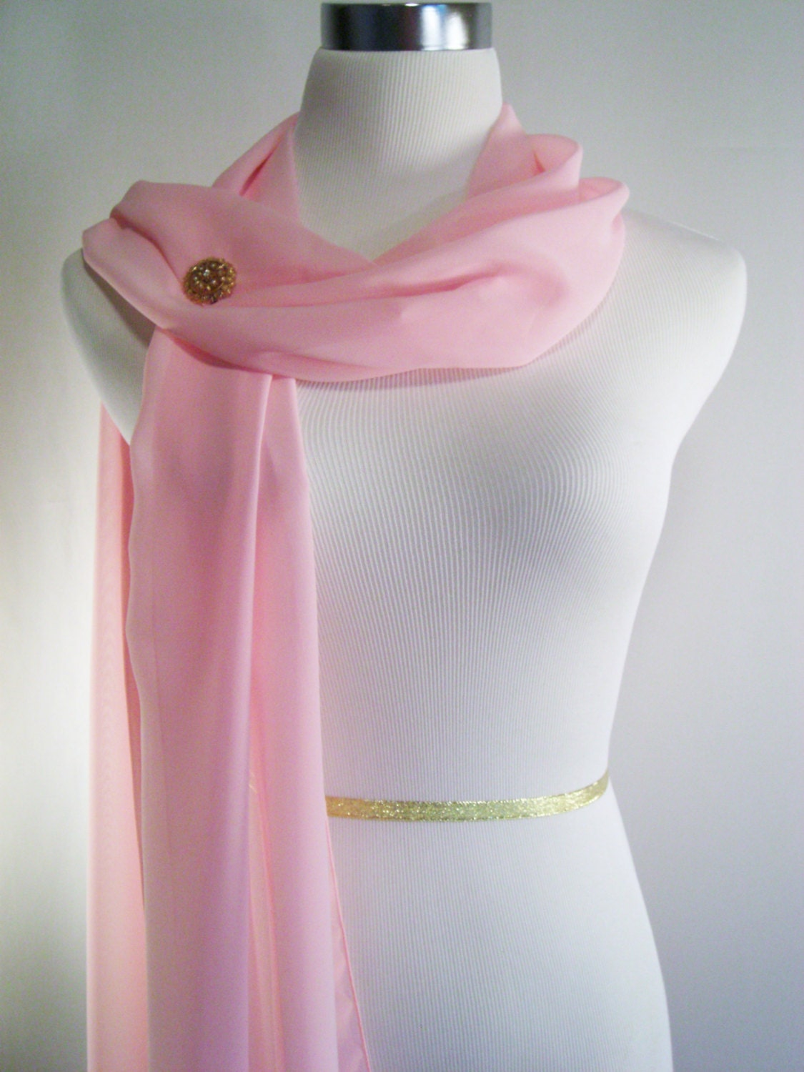 Pink Scarf Dress - Etsy