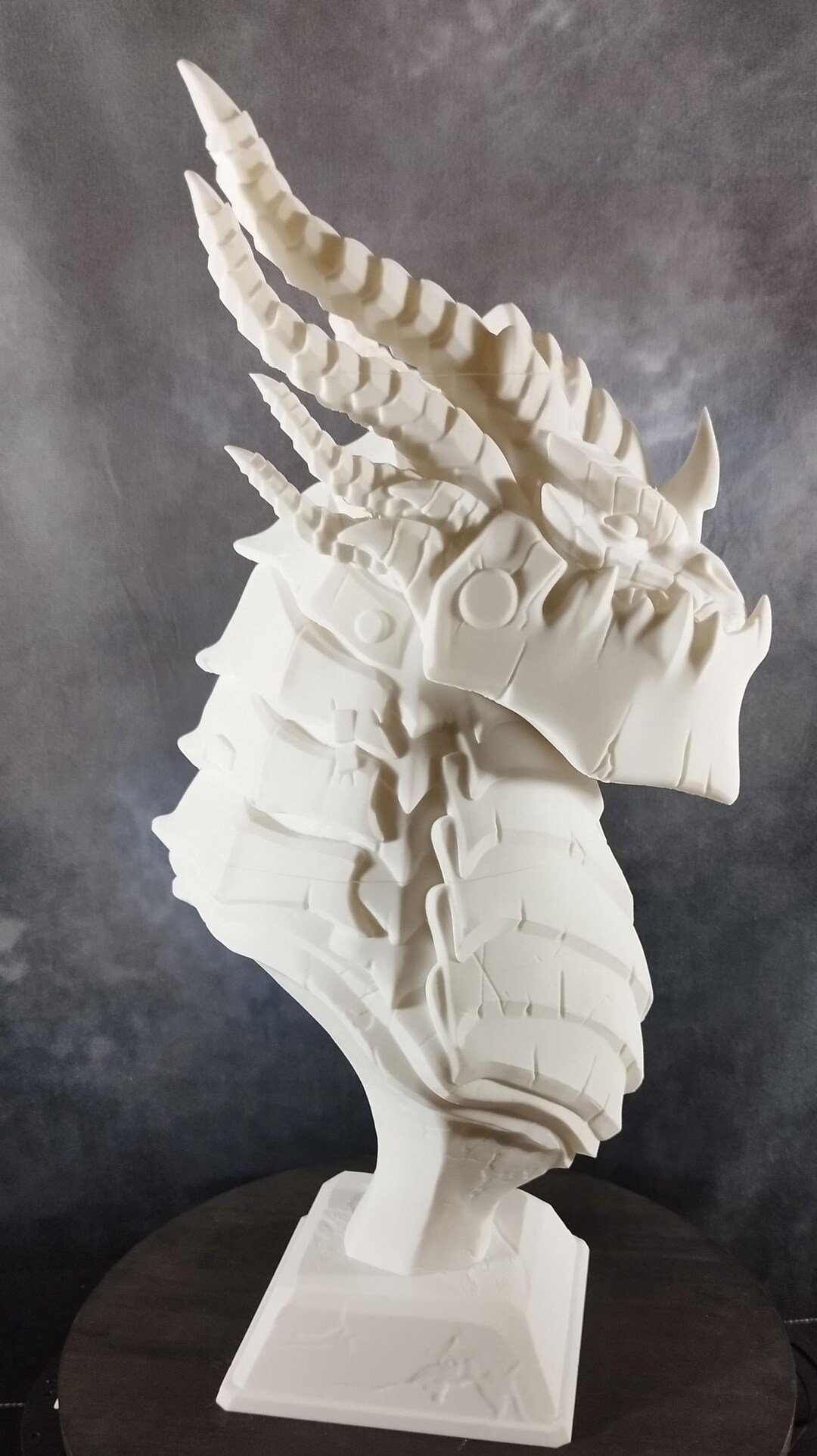 Dragon Bust 530 Mm Bust Dragon Deathwing Fantasy Gaming Collection ...