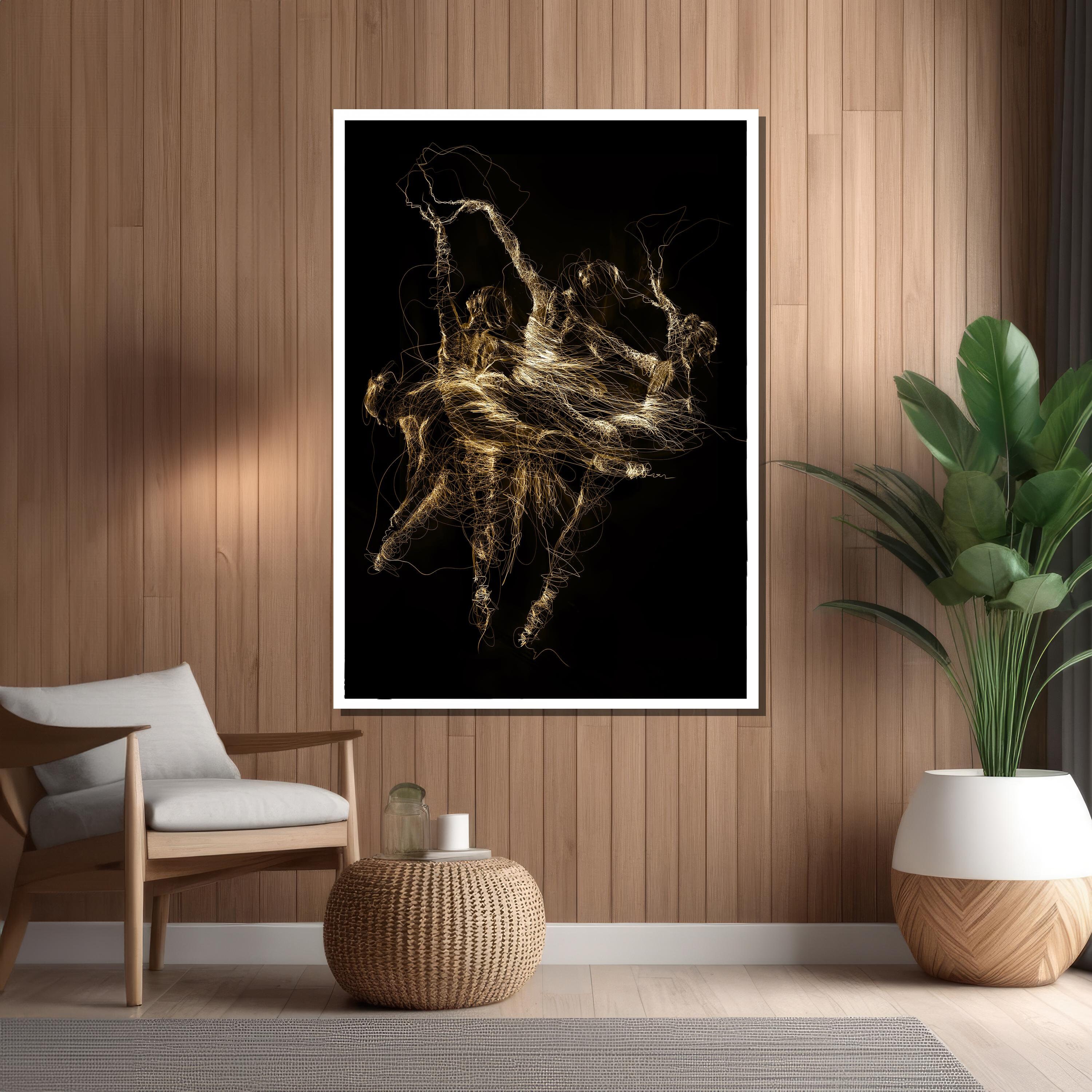 Ethereal Elegance – Dance Art Framed Poster #5 (21.5