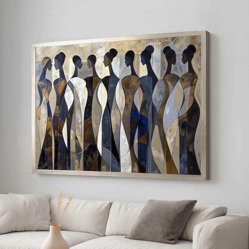 Abstract Silhouette - Etsy