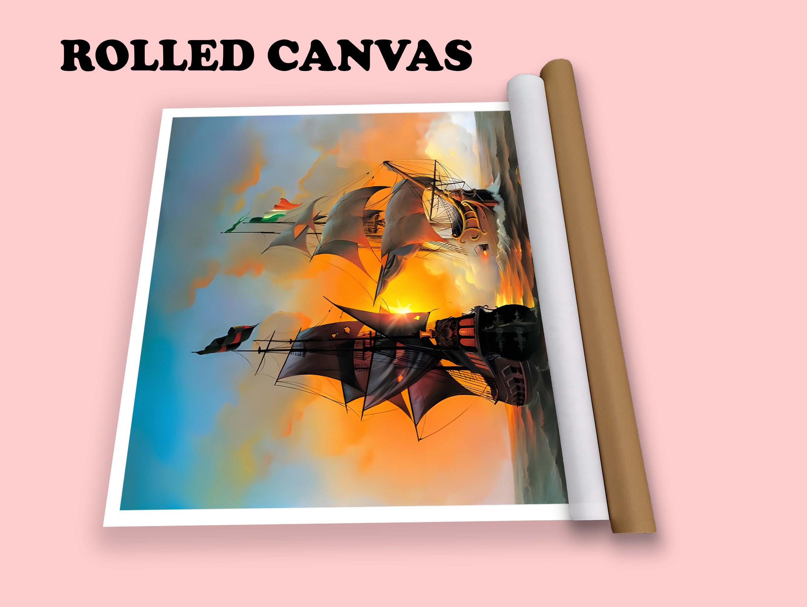 ダイナミックなブルーとイエローのマーク・ロスコ風抽象キャンバス絵画