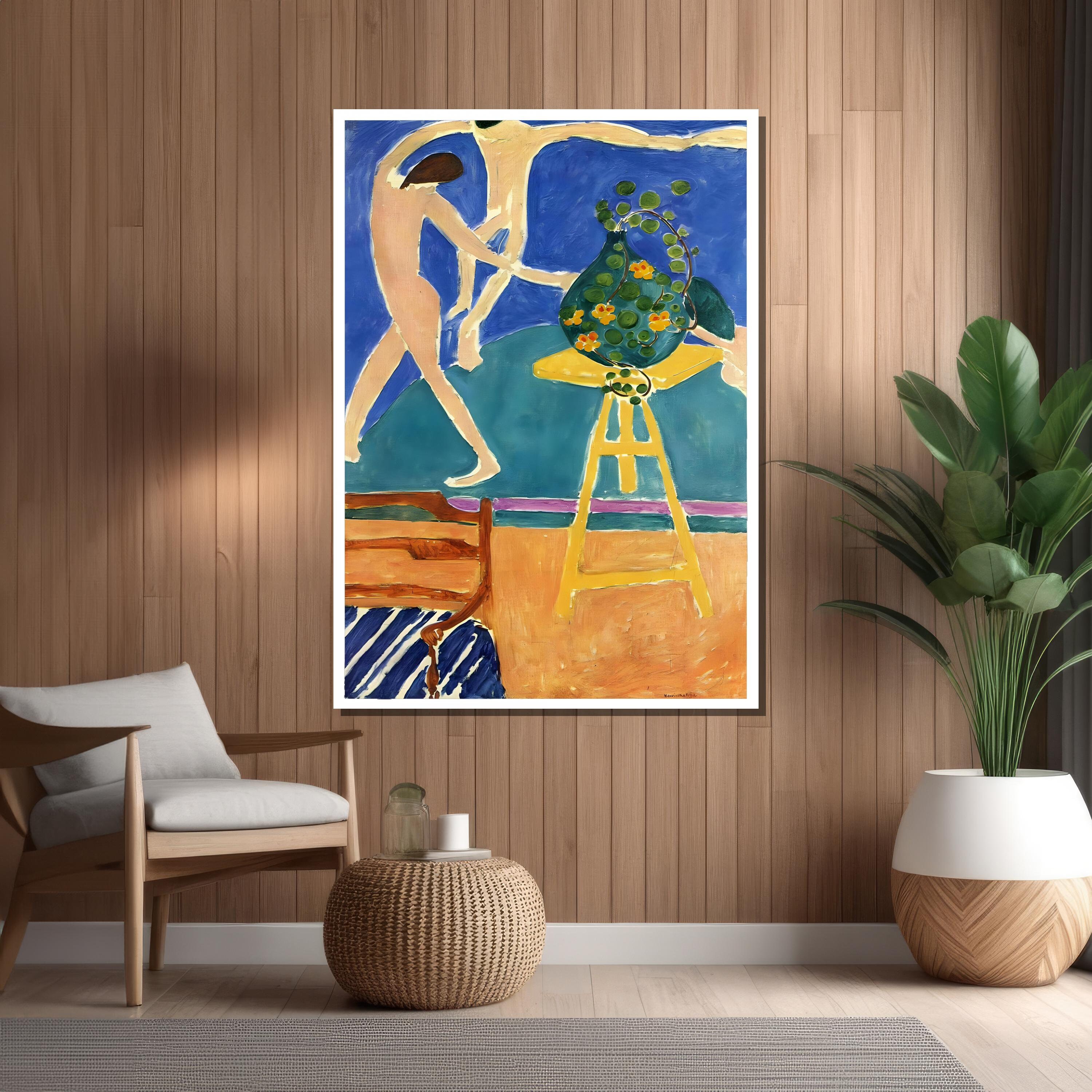 Matisse 額装絵画 Nasturtiums and The Dance 【直営】【本店】【公認】