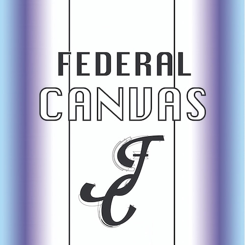 ダイナミックなブルーとイエローのマーク・ロスコ風抽象キャンバス絵画