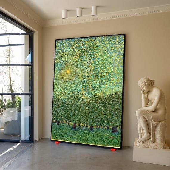 ウォールアート Gustav klimt グスタフ クリムト アップル ツリー