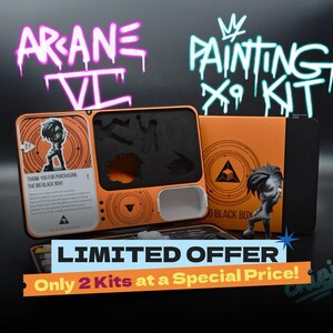VI Arcane League of Legends Figurine DIY Painting Kit, wszystko w jednym, gotowe do malowania od razu po wyjęciu z pudełka, idealny prezent, spersonalizowany grawerunek