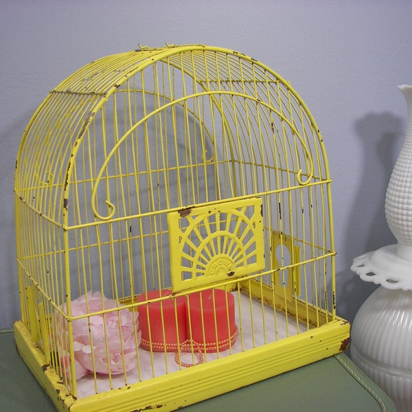 Vintage Bird Cage by Crown