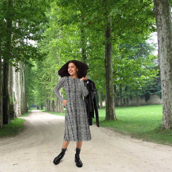 long sleeve formal dress for wedding guest Long Wedding-Guest Dress with Long Sleeves