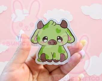 50 Stück Süße Kuh-Aufkleber – Kawaii Cartoon-Design, Wasserdicht, Perfekt Für Laptop, Skateboard & Kinderzimmer