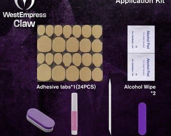 WestEmpress | Press On Nail Application Kit Nails Glue Nails File Nails tollkit