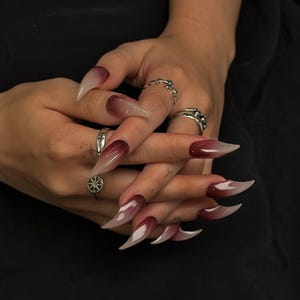 werewolf press on nails demon nails animal claws armor glove armor claws sharp nails claw acrylic nails