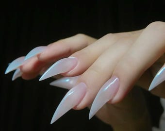 dragon nails glove nails 3d nails sharp nails claw press on nails fox nails demon nails