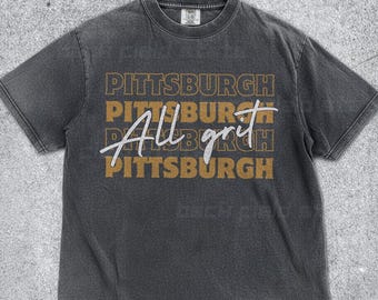 Retro Pittsburgh T-Shirt, Vintage Steel City Football Tee, Classic NFL Heritage Shirt, Unisex Game Day Gift, Steelers Pride Apparel