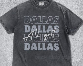 Retro Dallas Cowboys Comfort Colors T-Shirt, Vintage NFL Streetwear Tee, Unisex Cowboys Fan Gift