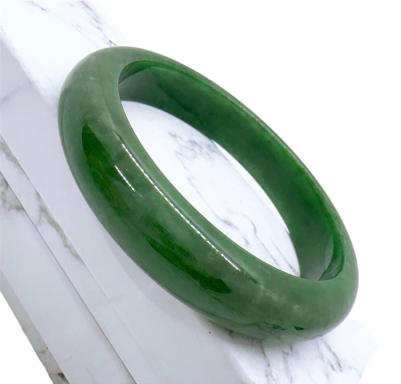 63.2 mm天然翡翠バングル サイズ 7 3/4 - Etsy 日本