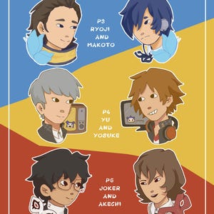 Matching Persona Keyring/charms
