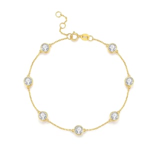 Armband mit selbstgewachsenen Diamanten: 0.70 ct