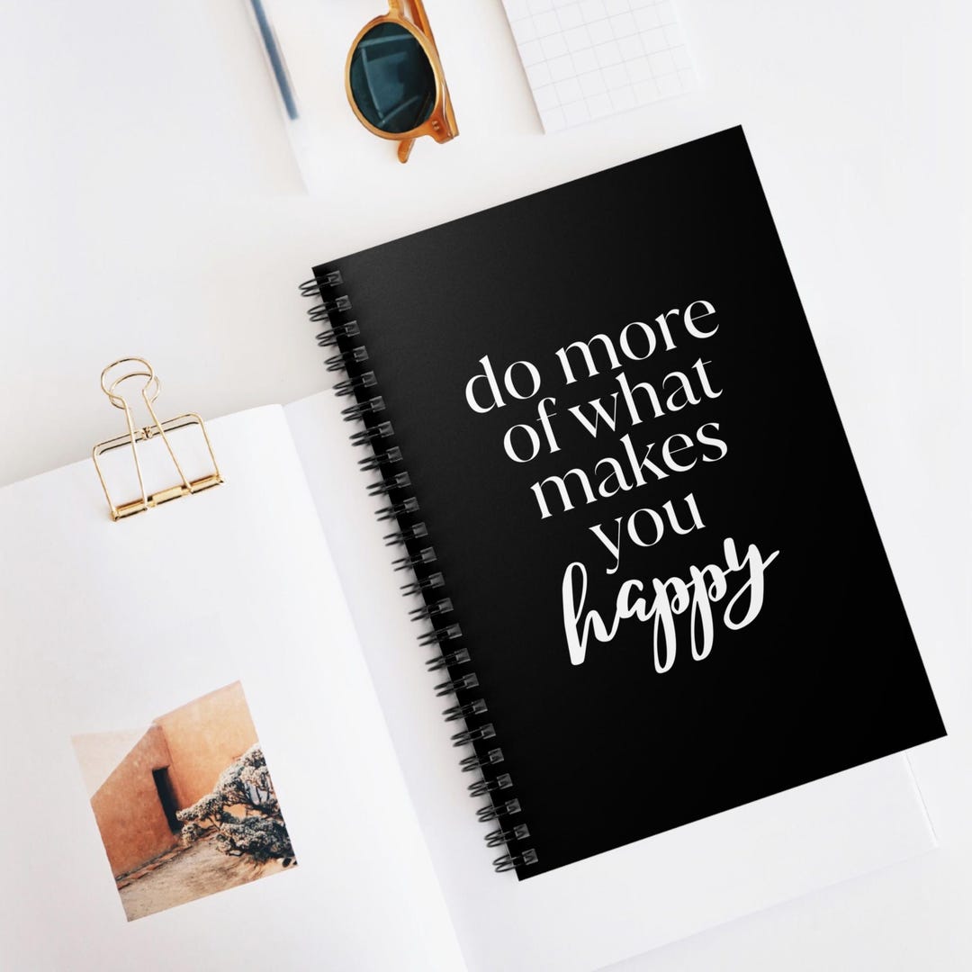 Inspirational Quote Spiral Notebook – Journaling, Planning (6x8 In) - Etsy