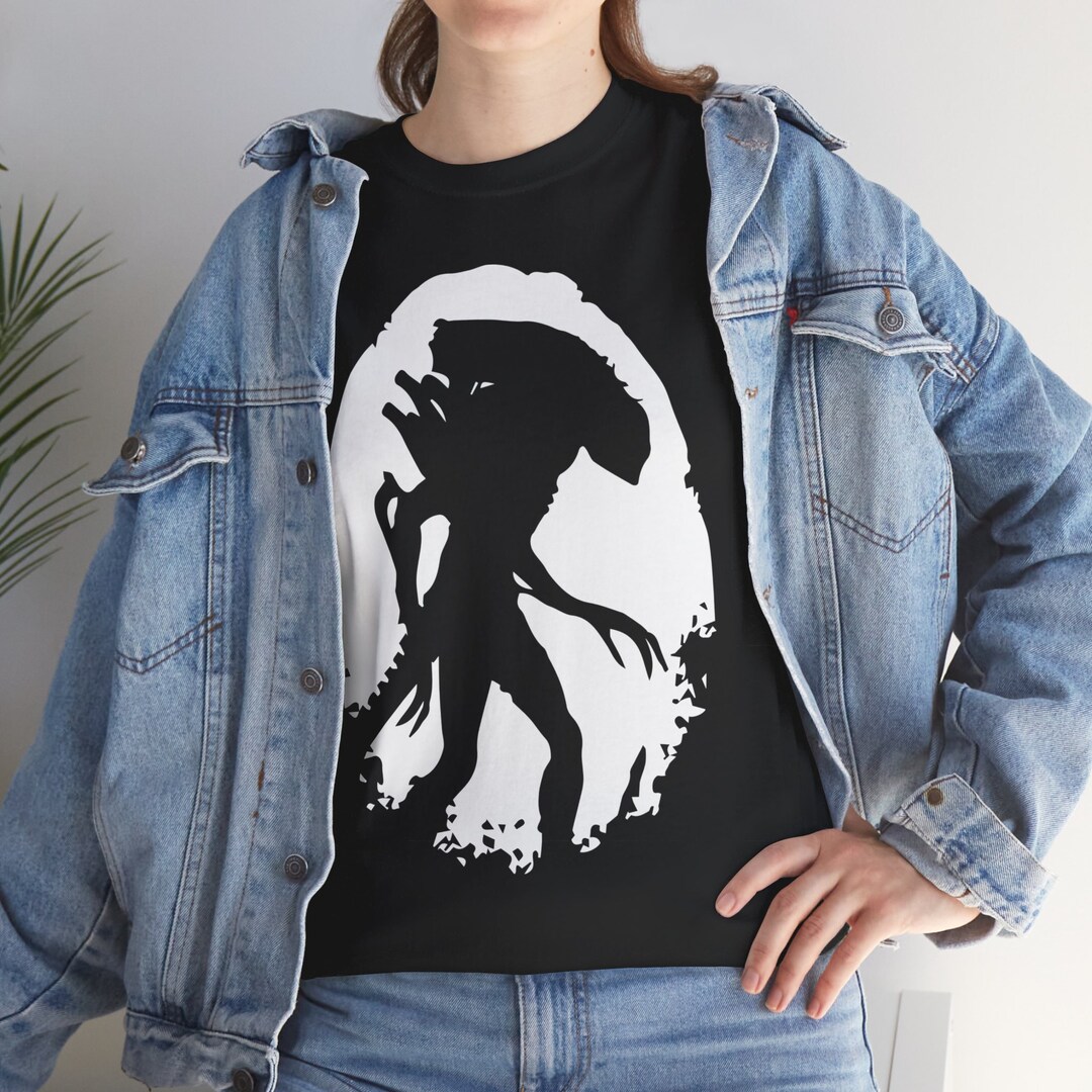 Alien Xenomorph Classic Horror Movie Alien Fan T-shirt - Etsy