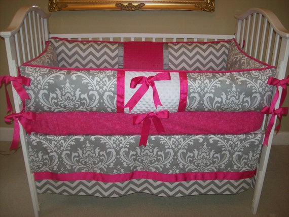 chevron baby bedding