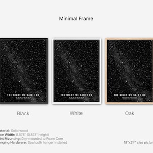 Custom Star Map • Paper Anniversary Gift • Wedding Date Night Sky Print • Constellation Poster