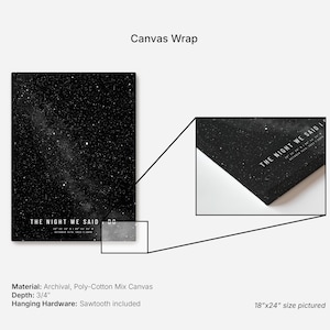 Custom Star Map • Paper Anniversary Gift • Wedding Date Night Sky Print • Constellation Poster