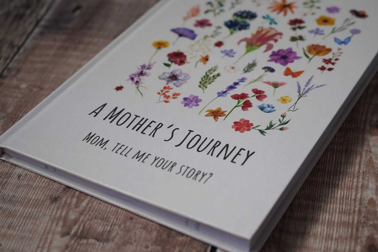 A Mother's Journey; Mom, Tell Me Your Story Guided Journal, a Mother's ...