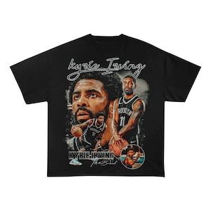 Kyrie irving t shirt logo discount