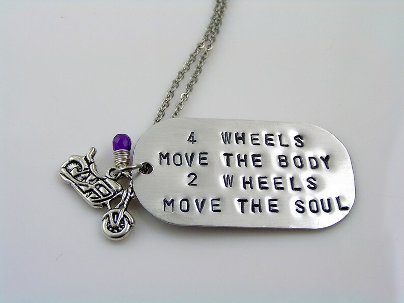 Quote Necklace Inspirational Jewelry N2297 Word Necklace Hand Stamped Necklace Engraved Necklace Going Through Hell Necklace