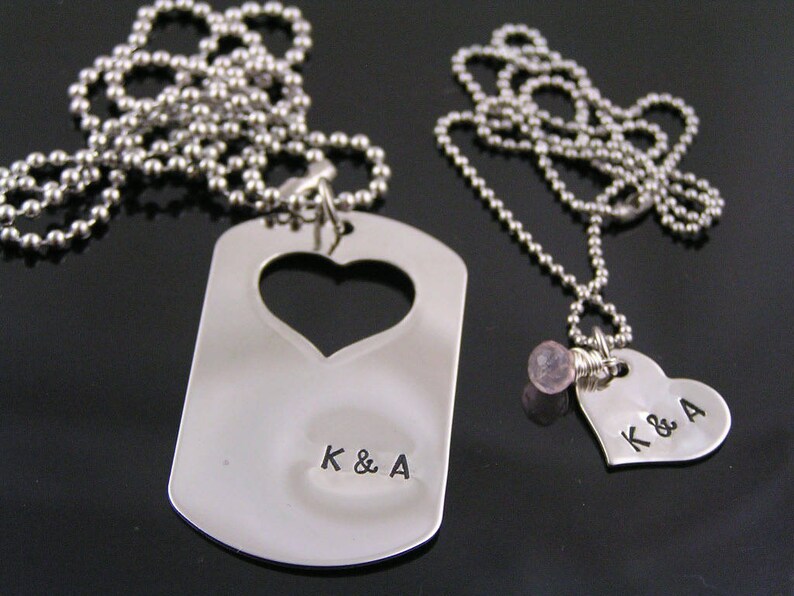 Friendship Necklaces with Gemstones Partner Necklace Teddybear Necklaces Matching Necklaces Jewelry for Friends N1587 Friendship Gift