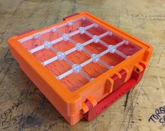 Sortit Boxes, storage solution for 3D printing, compatible with Sortimo, as featured on Tested