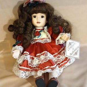 Music Porcelain Doll - Etsy